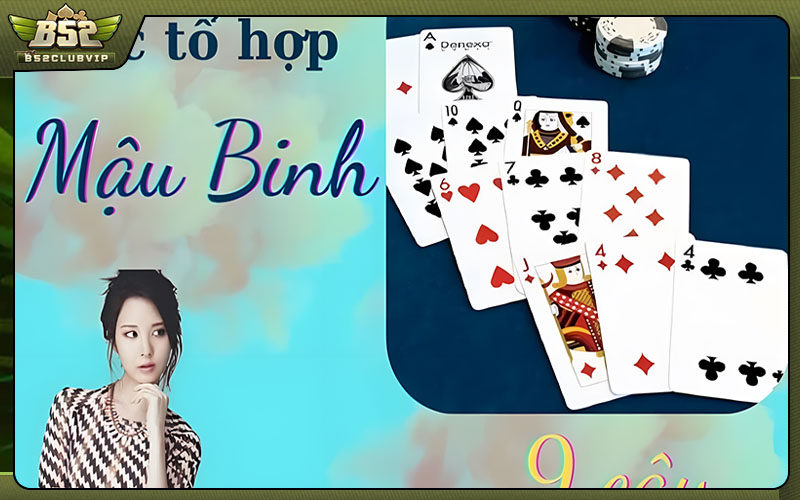 Hướng dẫn chơi game mậu binh 9 cây cơ bản tại b52club