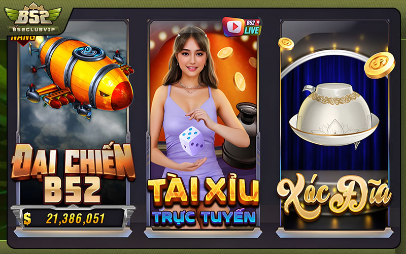 Tài Xỉu Livetream B52club | Chơi Ngay, Trúng Ngay Giải Thưởng